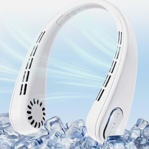 Total of 2 portable Neck Fans